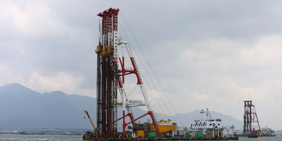水上DCM、PVD：香港國(guó)際機(jī)場(chǎng)第三跑道