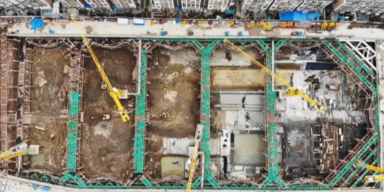 強勁地基分享基坑工程知識點：預(yù)應(yīng)力魚腹式基坑鋼支撐