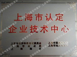 上海市認(rèn)定企業(yè)技術(shù)中心