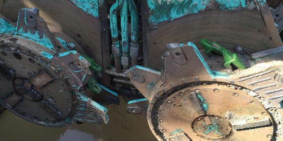 雙輪銑水泥土攪拌墻施工過(guò)程質(zhì)量檢查