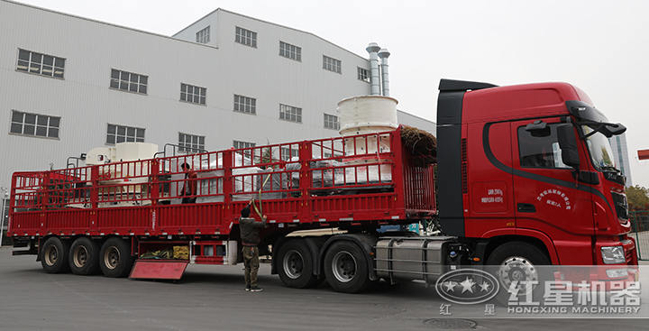 圓錐破碎機裝車、發(fā)貨