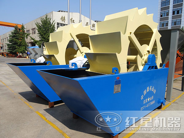 單葉輪式洗砂機(jī)，占地小，處理量小
