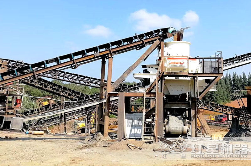 制砂機成品粒型好，成品多用于建筑工程，道路基建
